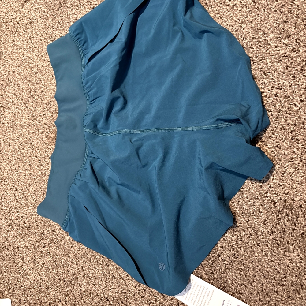 CRZ YOGA Teal Athletic Shorts